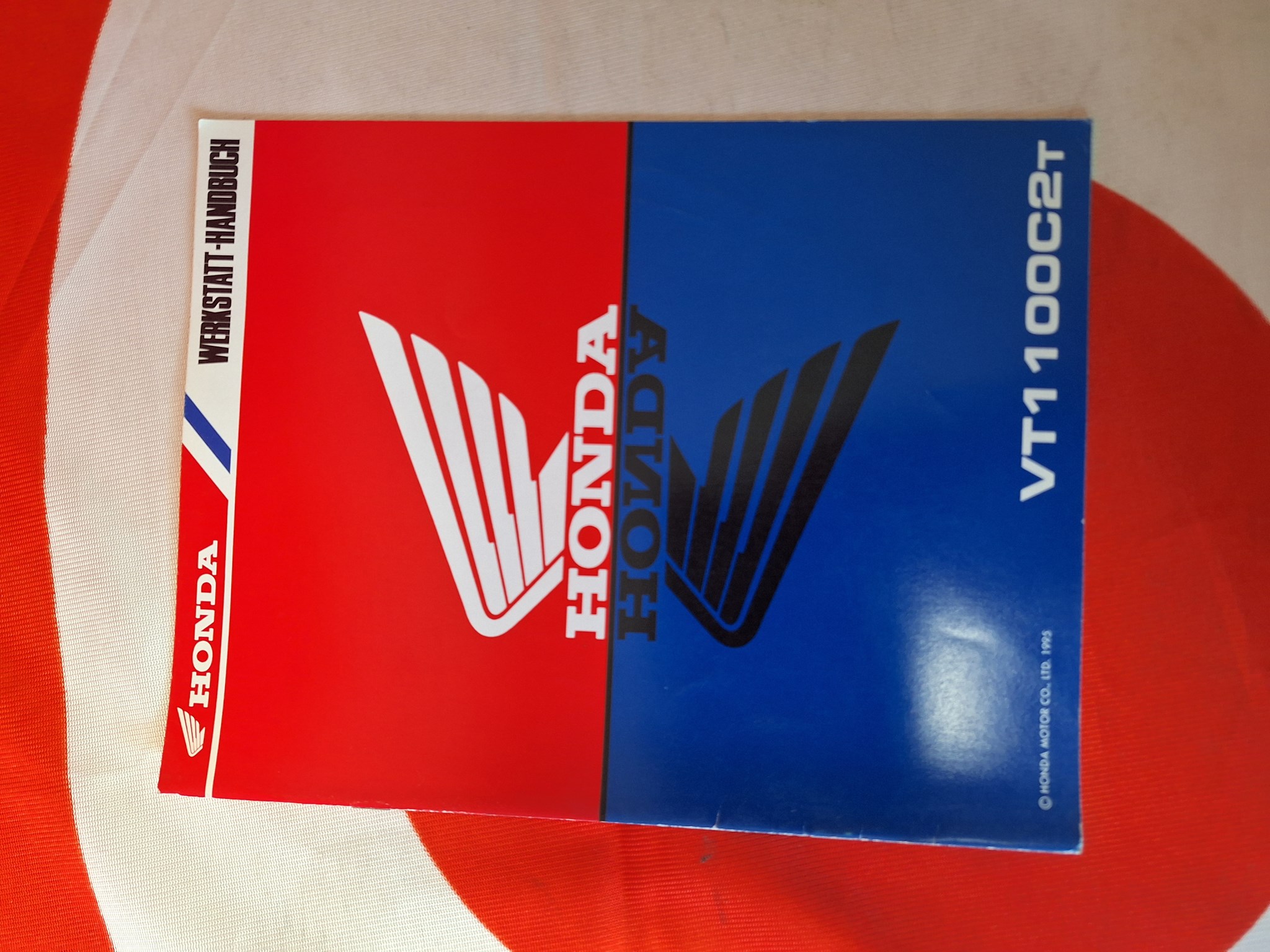 Picture of Werkstatthandbuch Nachtrag Honda  VT1100C2T